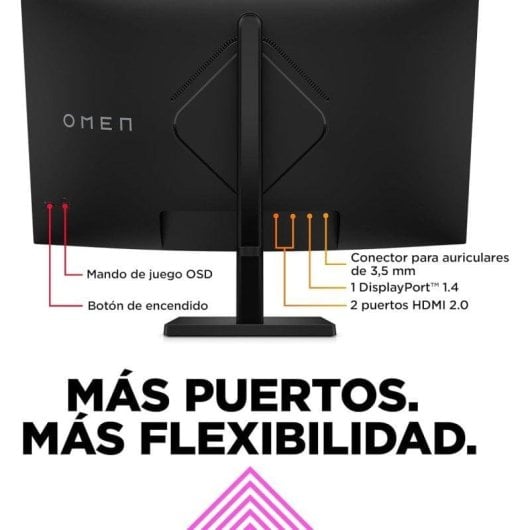 Monitor HP OMEN 32c 31.5" QHD 165Hz VA Curved 1ms FreeSync Premium HDR