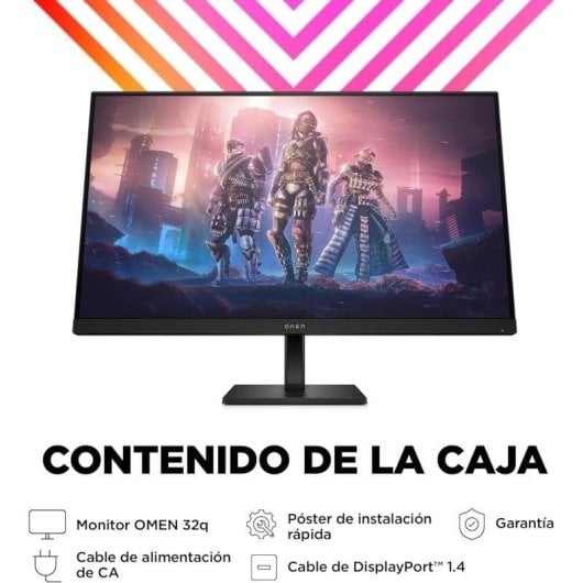 Monitor PC HP OMEN 32q 31.5" QHD 165Hz IPS FreeSync Premium 1ms