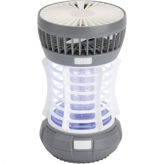 Jata MOST3532 5 em 1 Elimina insetos / Lâmpada / Lanterna / Ventilador / Luz de emergência