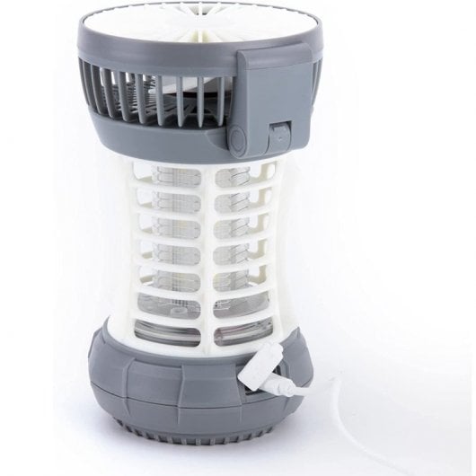Jata MOST3532 5 em 1 Elimina insetos / Lâmpada / Lanterna / Ventilador / Luz de emergência