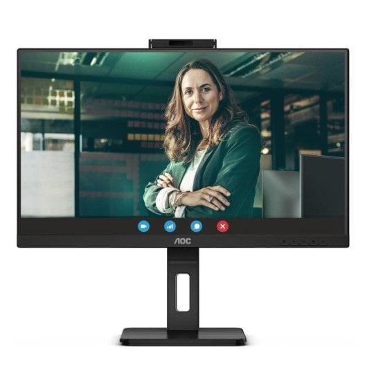 Monitor AOC Q27P3QW 27" QHD 75Hz IPS Flat Webcam 4ms Lautsprecher USB