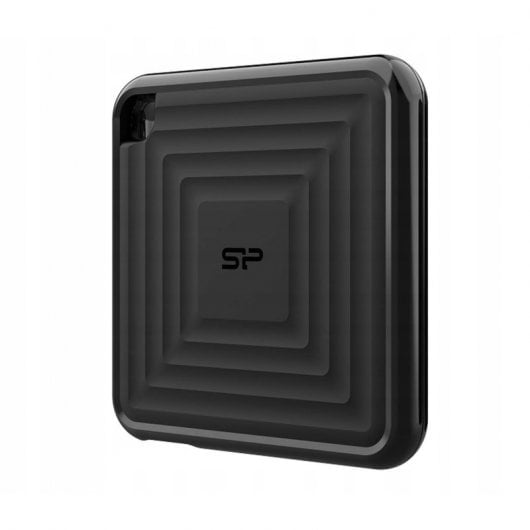 Silicon Power CP60 2 TB USB Typ-A auf USB Typ-C 3.2 Gen 2 (3.1 Gen 2) Schwarz