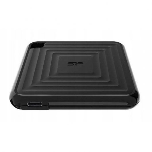 Silicon Power CP60 2 TB USB Typ-A auf USB Typ-C 3.2 Gen 2 (3.1 Gen 2) Schwarz