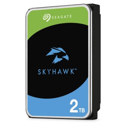 Disco Rígido Seagate SkyHawk 2TB HDD 5400rpm SATA III 256MB Cache