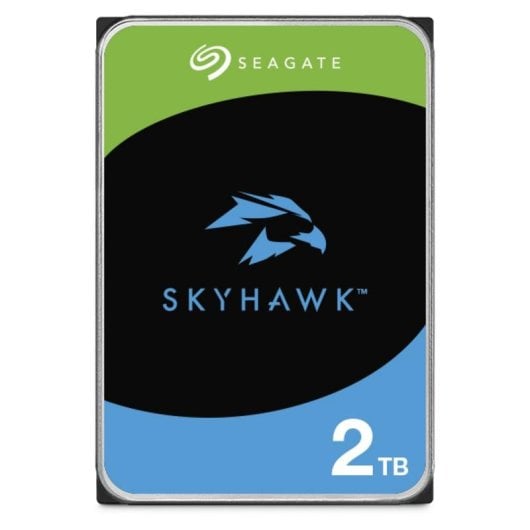 Disco Rígido Seagate SkyHawk 2TB HDD 5400rpm SATA III 256MB Cache