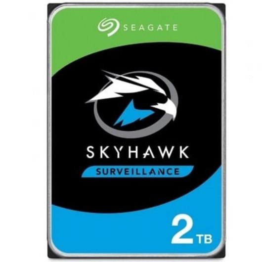 Disco Rígido Seagate SkyHawk 2TB HDD 5400rpm SATA III 256MB Cache