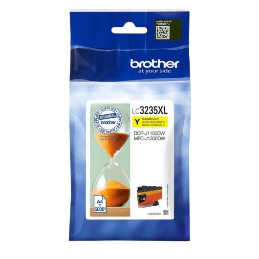 Cartucho Tinta Brother LC-3235XLY Amarillo Alto Rendimiento XL