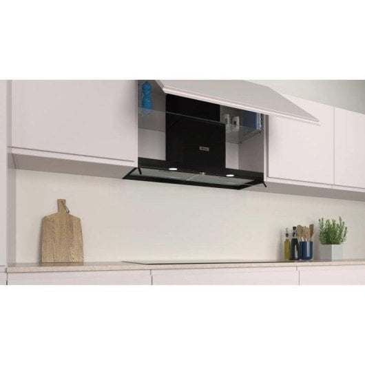 Campana extractora Balay 3BD896MN Condução 90cm vidro preto integrado