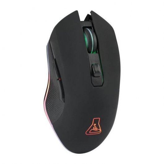 Mouse da gioco wireless G-Lab Kult Helium WL RGB 3200 DPI Nero