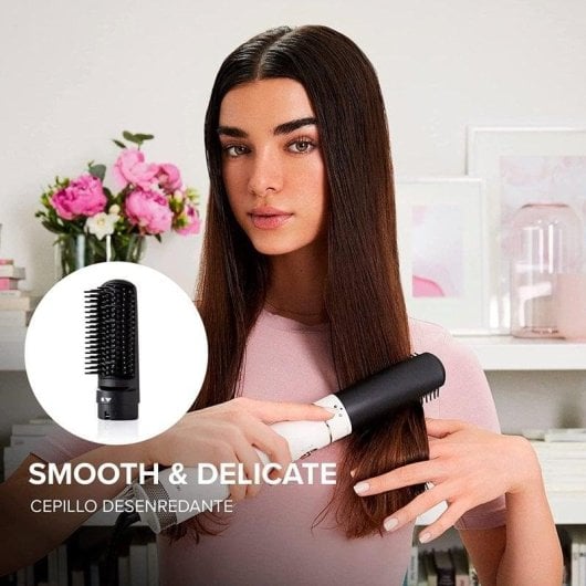 Styler ad aria Bellissima Air Wonder 1000W Ionica Ceramica Cheratina 2 Temperature 8 Accessori Satin White Glam Gold