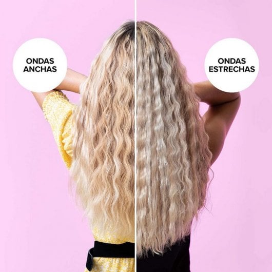 Bellissima Beach Waves GT20 400 Plancha para Ondas 2 en 1 con Revestimiento de Cerámica