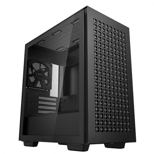 DeepCool CH370 Mini Tower MATX Vidro Temperado USB 3.2 Preta