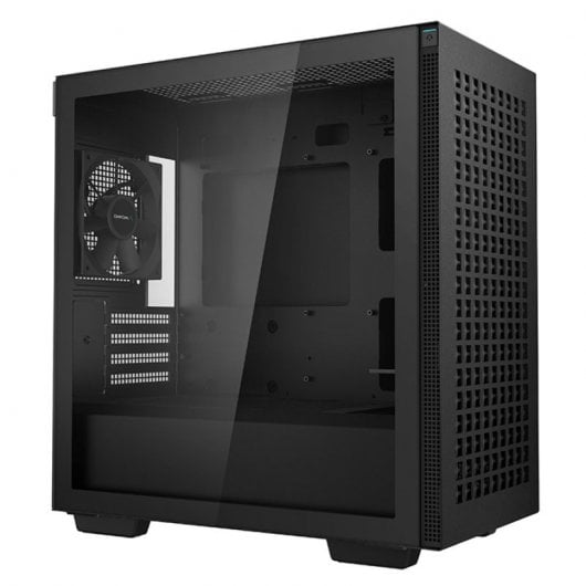DeepCool CH370 Mini Tower MATX Vidro Temperado USB 3.2 Preta