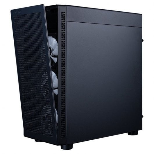 Hiditec H1 Air ARGB Midi Tower Cristal Templado USB 2.0 Negra