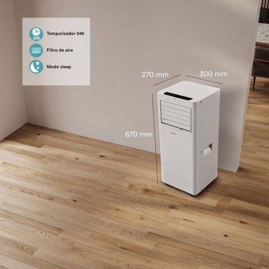 Daitsu Alisios APD07FX Aire Acondicionado Portátil WiFi 1768 Frigorías