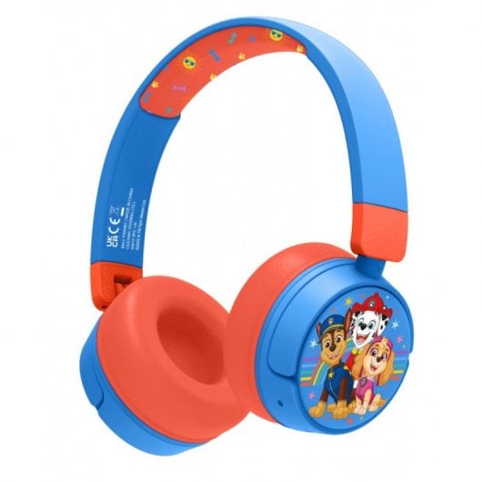 OTL Technologies Paw Patrol Auscultadores Infantis Bluetooth Dobráveis
