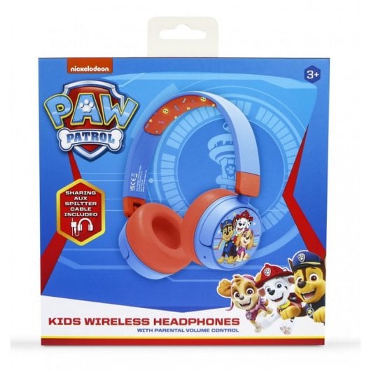 OTL Technologies Paw Patrol Auscultadores Infantis Bluetooth Dobráveis