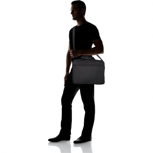 Nilox Basic Porte-documents avec poche extérieure pour ordinateur portable jusqu'à 15,6" Noir