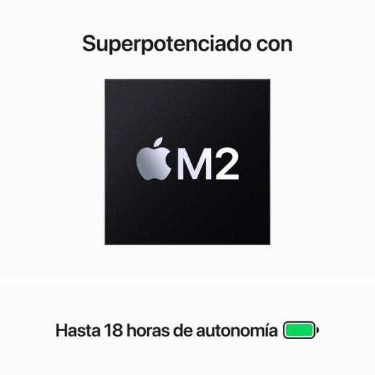 Apple MacBook Air Computer portatile 38,9 cm (15.3") Apple M M2 8 GB 256 GB SSD Wi-Fi 6 (802.11ax) macOS Ventura Grigio