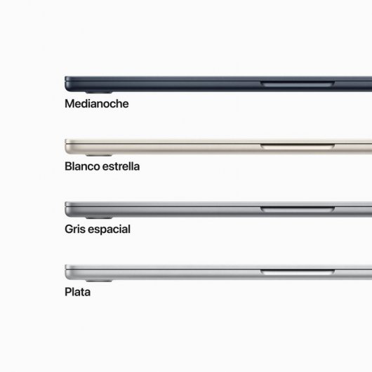Apple Macbook Air 2023 Apple M2/8GB/256GB SSD/GPU Deca Core/15.3" Medianoche