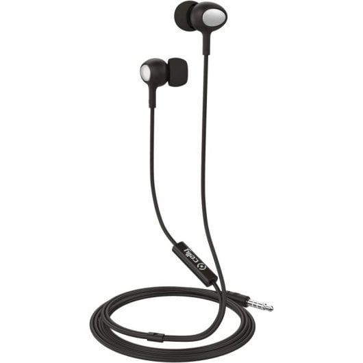 Celly UP500 Auriculares Estéreo con Cable Jack 3 5 Negro