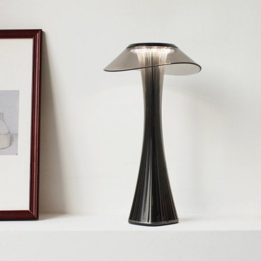 La Vague Skylight Lámpara de Mesa LED Negra