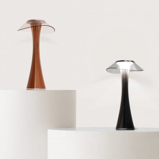 La Vague Skylight Lámpara de Mesa LED Negra