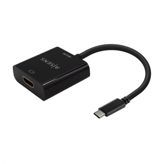 Aisens A109-0684 Conversor USB-C A HDMI 4K@30Hz 15cm Negro