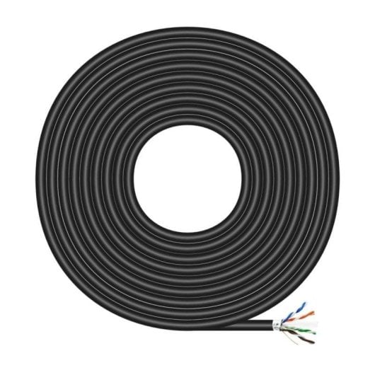Aisens A135-0674 Netzwerkkabel Außeneinsatz FTP Cat.6 AWG24 305m Schwarz