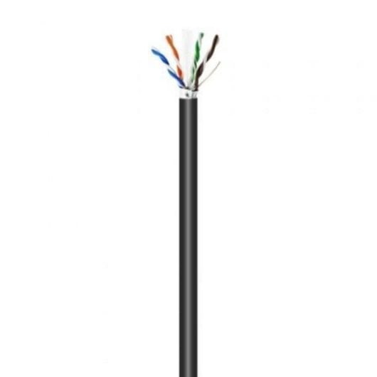 Aisens A135-0674 Netzwerkkabel Außeneinsatz FTP Cat.6 AWG24 305m Schwarz