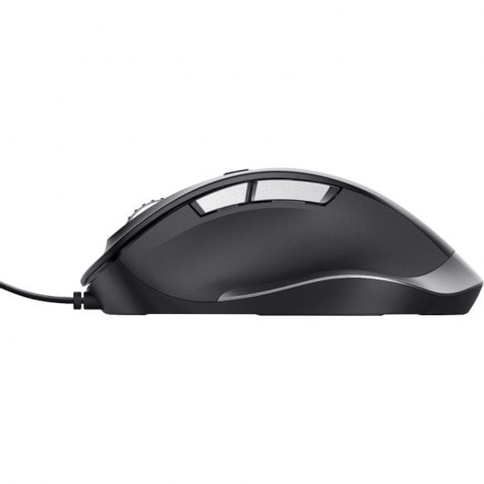 Trust Fyda Mouse ottico ergonomico Eco USB 5000 DPI Nero