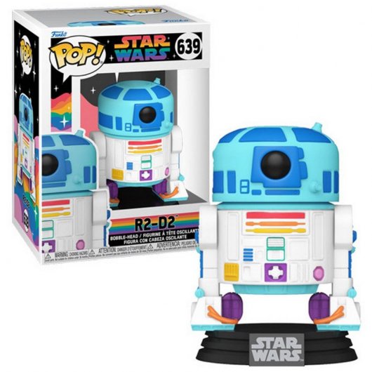 Funco Pop Star Wars R2-D2 Pride 2023