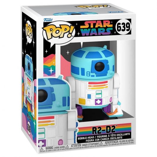 Funco Pop Star Wars R2-D2 Pride 2023