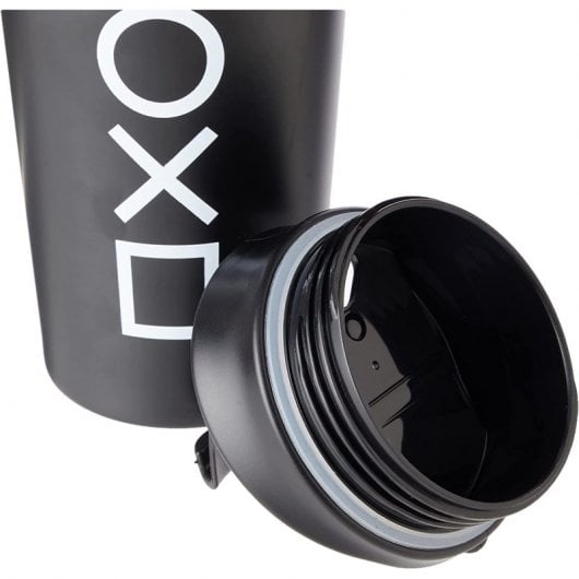 Paladone PlayStation Onyx Gobelet de voyage métallique