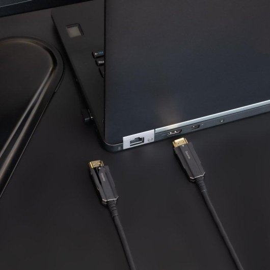 Cable HDMI Nanocable 2.0 AOC 4K@60Hz 18Gbps 15m Negro