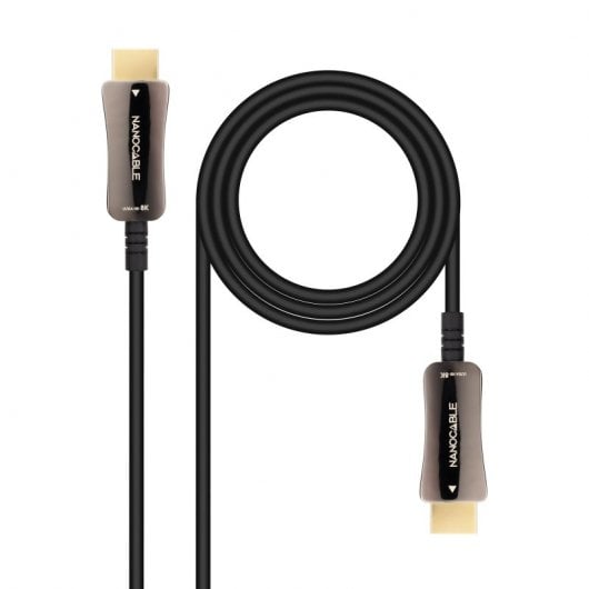 Nanocable Cable HDMI 2.1 AOC 8K Macho/Macho 15m Negro