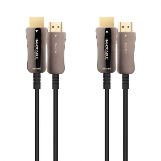 Nanocable Cable HDMI 2.1 AOC 8K Macho/Macho 15m Negro