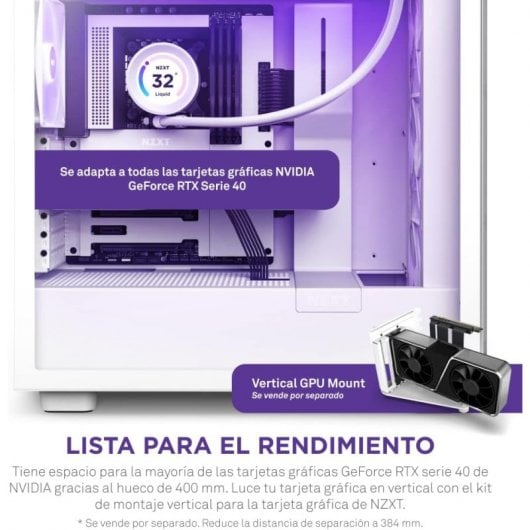 NZXT CM-H71EW-02 unité centrale Midi Tower Blanc