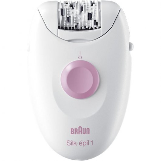 Braun Silképil 1 SE1370 Depiladora Eléctrica Rosa/Blanco