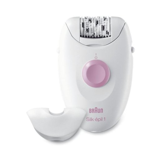 Braun Silképil 1 SE1370 Depiladora Eléctrica Rosa/Blanco