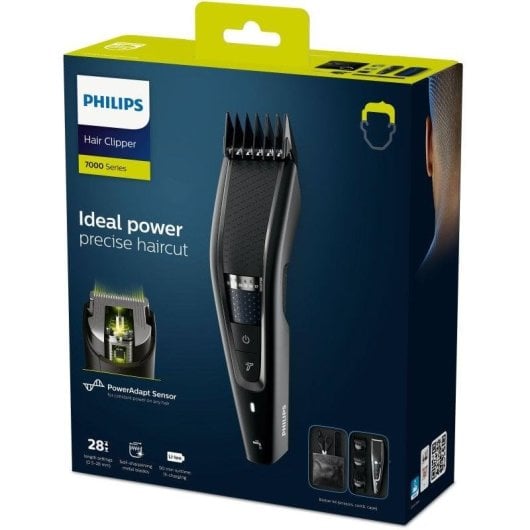 Tondeuse Homme Philips HAIRCLIPPER Series 7000 HC7650/15 sans Fil 90min 28 Longueurs Lavable