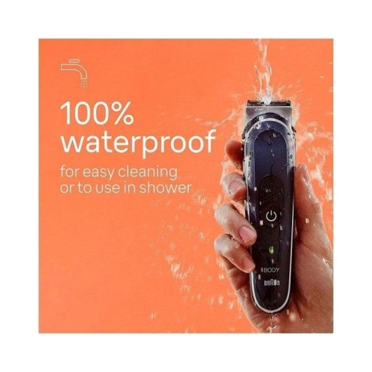 Bodygroomer Braun BodyGroomer Series 5 BG5360 Kabellos 100min Nass und Trocken 3 Aufsätze