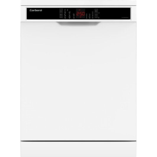 Máquina de lavar loiça Corbero CLVM605X 12 talheres E Inox com início diferido e meia carga