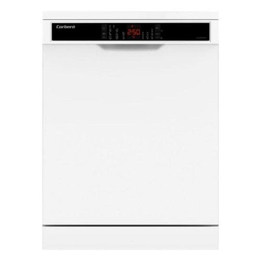 Máquina de lavar loiça Corbero CLVM605X 12 talheres E Inox com início diferido e meia carga