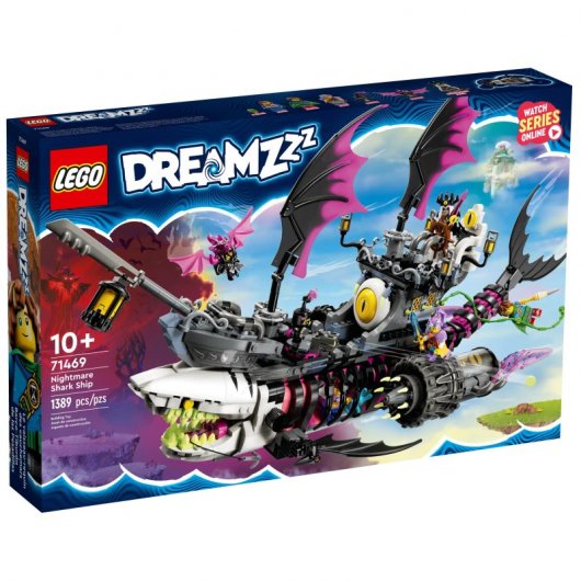 Lego DreamZzz: Barco-Tiburón de las Pesadillas