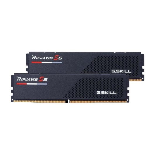 Memoria RAM G.Skill RipJaws S5 F5-6000J3636F32GX2-RS5K 64GB 2x32GB DDR5 6000MHz CL36 Intel XMP Schwarz