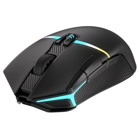 Mouse da gioco wireless RGB Corsair Nightsabre Wireless 26000 DPI