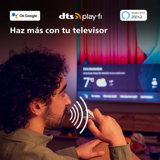 Philips 48OLED718/12 TV 121,9 cm (48") 4K Ultra HD Smart TV Wi-Fi Acciaio inossidabile