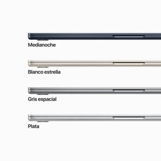 Apple Macbook Air 2023 Apple M2/16GB/512GB SSD/GPU Deca Core/15.3" Medianoche