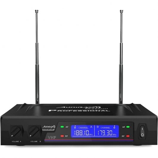 Audibax Missouri 3000 Micrófono Inalámbrico Profesional Doble Mano / Diadema-Corbata